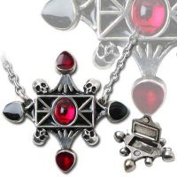 Кулон на цепочке Lucrezia's Poison Locket Alchemy Gothic P599 - маленькая картинка