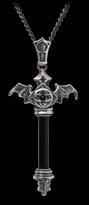 Кулон на цепочке Ruthven Cross Alchemy Gothic P595 - маленькая картинка