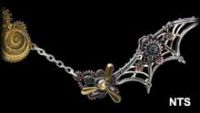 Нашейное украшение Daedalus Penna Scientia Alchemy Gothic P594 - маленькая картинка