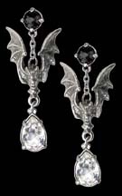 Серьги La Nuit (Pair) Alchemy Gothic E293 - маленькая картинка