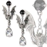 Серьги La Nuit (Pair) Alchemy Gothic E293 - маленькая картинка