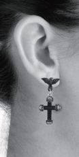Серьга Nevermore (Earring) Alchemy Gothic E284 - маленькая картинка
