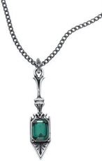 Кулон на цепочке Sucre Vert Absinthe Spoon Alchemy Gothic P607 - маленькая картинка