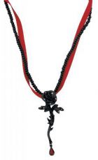 Нашейное украшение Rose of Passion (Pendant) Alchemy Gothic P560 - маленькая картинка
