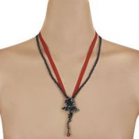 Нашейное украшение Rose of Passion (Pendant) Alchemy Gothic P560 - маленькая картинка