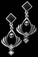 Серьги Incy Studs (Pair) Alchemy Gothic E306 - маленькая картинка