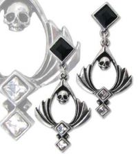 Серьги Incy Studs (Pair) Alchemy Gothic E306 - маленькая картинка