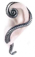  Kraken (stud Ear-Wrap, Single) Alchemy Gothic E309 -  
