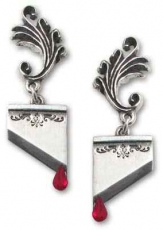 Серьги Marie Antoinette (pair) Alchemy Gothic E310 - маленькая картинка