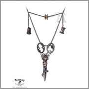 Подвеска Pinkington's Precision Warp-Dissection Shears Necklace Alchemy Gothic P669 - маленькая картинка