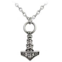 Кулон Thor's Hammer Amulet Alchemy Gothic P696 - маленькая картинка
