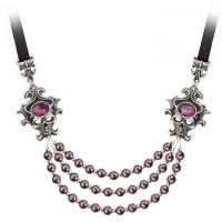 Колье The Palatine Pearls Of The Underworld Alchemy Gothic P704 - маленькая картинка