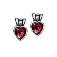  Claddagh Heart ( Pair ) Alchemy Gothic E379 -  