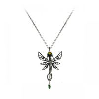 Кулон The Green Goddess Alchemy Gothic P763 - маленькая картинка