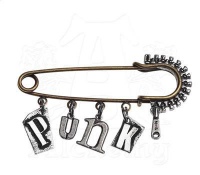 Заколка для килта Kilt Pin: Not Dead Pin Alchemy Gothic AKP4 - маленькая картинка
