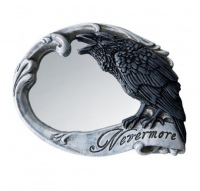 Карманное Зеркальце THEVAULT-V27 Alchemy Gothic Ворон - маленькая картинка
