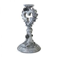 Подсвечник Готическое сердце Alchemy Gothic THEVAULT-V24 - маленькая картинка