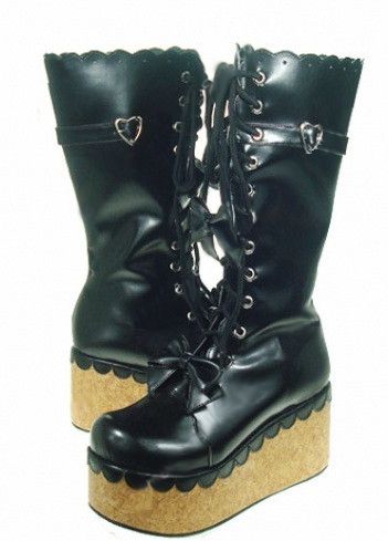 platform boots lolita