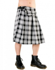  Black Pistol Short Kilt Tartan /   - 