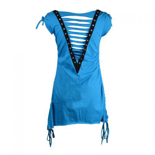  HUGS TOP LADIES TURQUOISE Cupcake Cult LOCKED T-HUGS-TUR  2