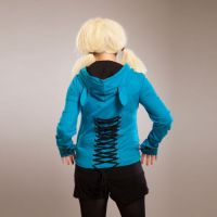 Балахон BITER HOOD LADIES TURQUOISE Cupcake Cult LOCKED H-BITER-TUR - маленькая картинка