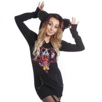  ANTI MOUSE HOOD LADIES BLACK - 