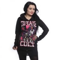 MUERTE PONY HOOD LADIES BLACK - 