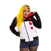  SPLASH HOOD LADIES BLACK/WHITE - 
