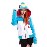  SPLASH HOOD LADIES TURQUOISE/WHITE - 