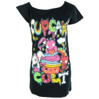  CCC FRIEND OFF SHOULDER T LADIES BLACK - 
