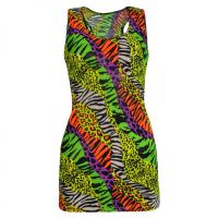  FEVER VEST LADIES MULTI ORANGE - 