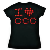 Футболка GAME OVER T LADIES BLACK Cupcake Cult LOCKED T-GOVER-B - маленькая картинка