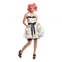  LOST PONY DRESS LADIES BLUE - 