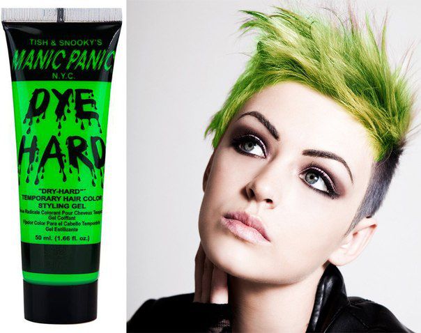 Цветной гель для волос Manic Panic ELECTRIC LIZARD™ (neon green) Manic Panic HTG12172 Изображение 3