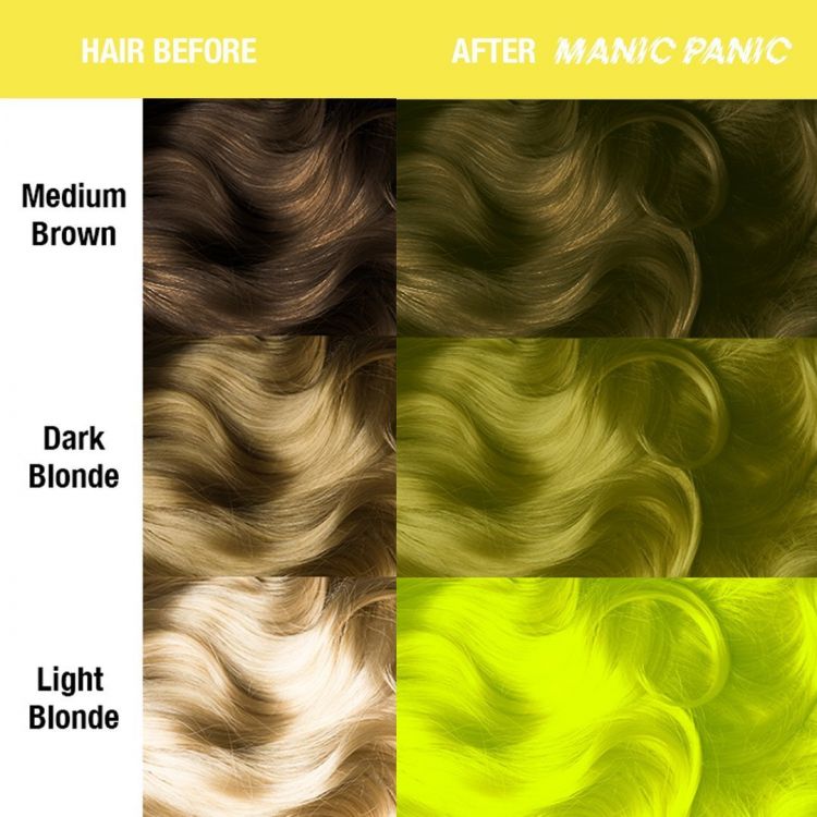 Желтая краска для волос Manic Panic Electric Banana™ Manic Panic HCR11012 Изображение 7