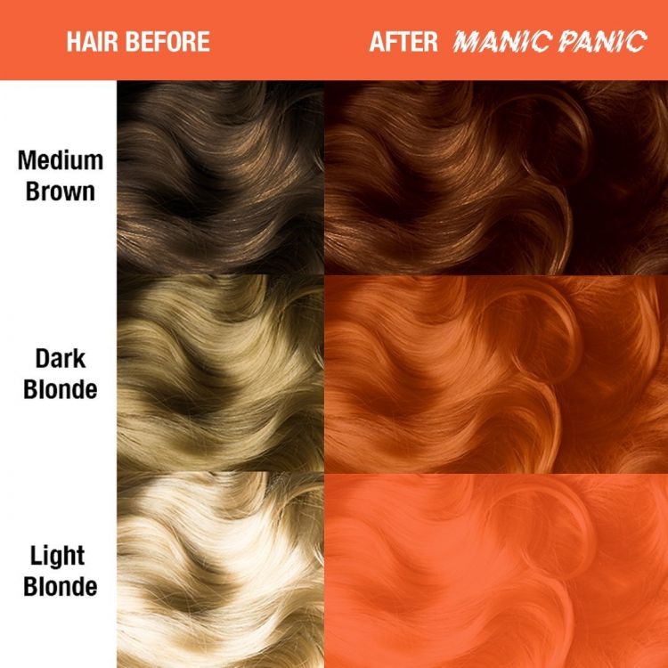Оранжевая краска для волос Manic Panic Electric Tiger Lily™ Manic Panic HCR11037 Изображение 6