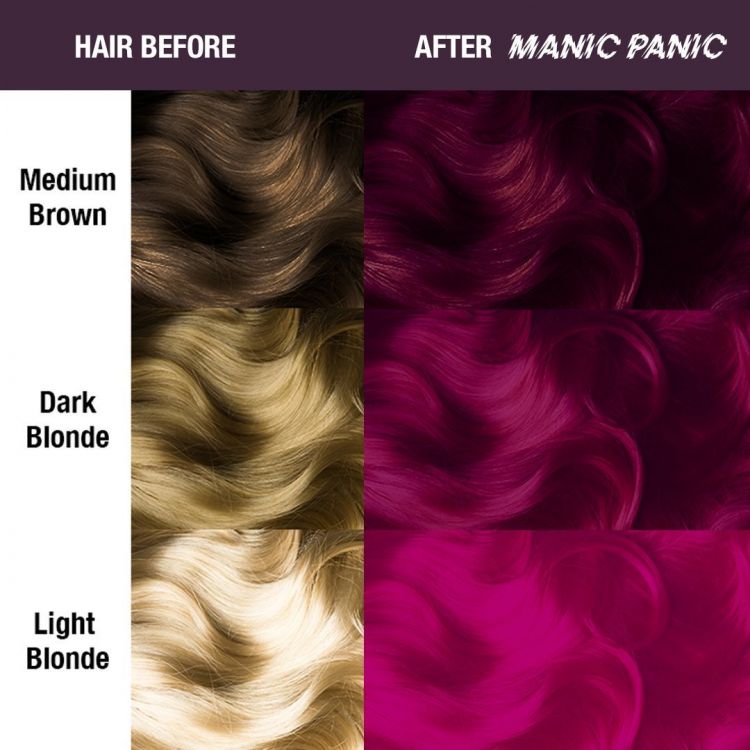 Краска для волос цвета фуксия Manic Panic Fuschia Shock™ Manic Panic HCR11013 Изображение 7