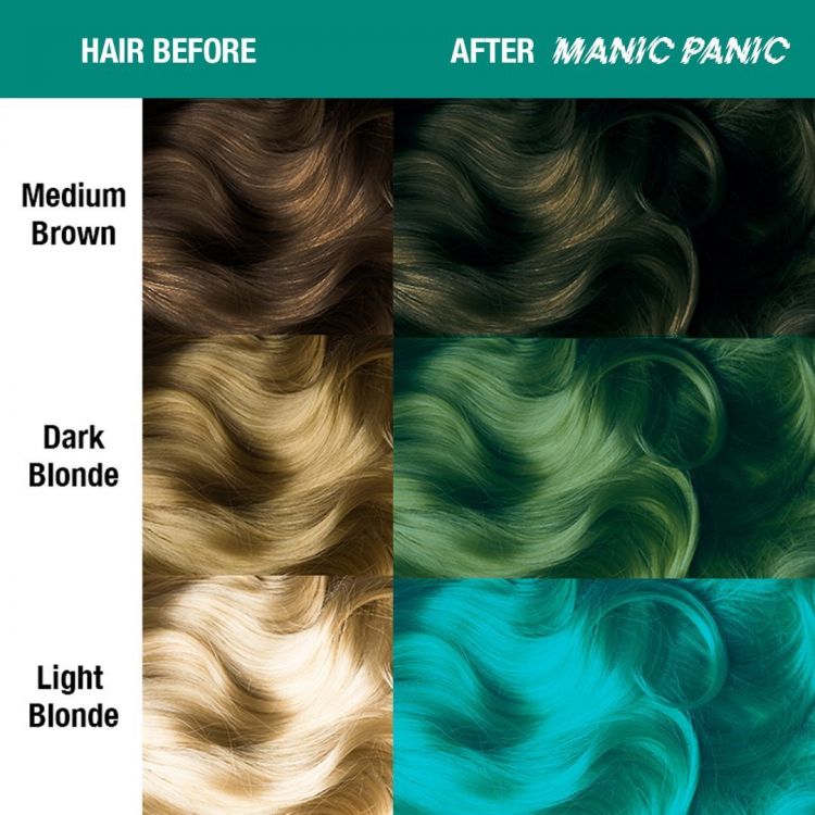 Бирюзовая пастельная краска для волос Manic Panic Mermaid Manic Panic HCR11025 Изображение 4