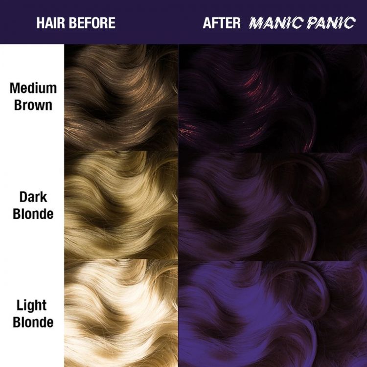 Усиленная пурпурная краска для волос Manic Panic Purple Haze™ Manic Panic ACR91024 Изображение 9