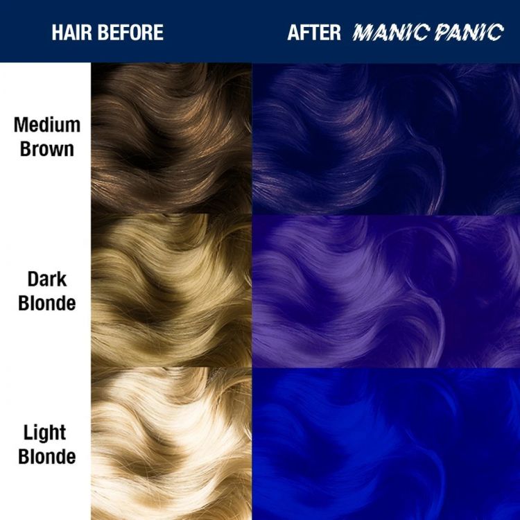 Усиленная синяя краска для волос Manic Panic Shocking™ Blue Manic Panic ACR91028 Изображение 7