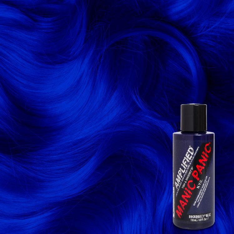 Усиленная синяя краска для волос Manic Panic Rockabilly™ Blue Amplified Manic Panic ACR71039 Изображение 1
