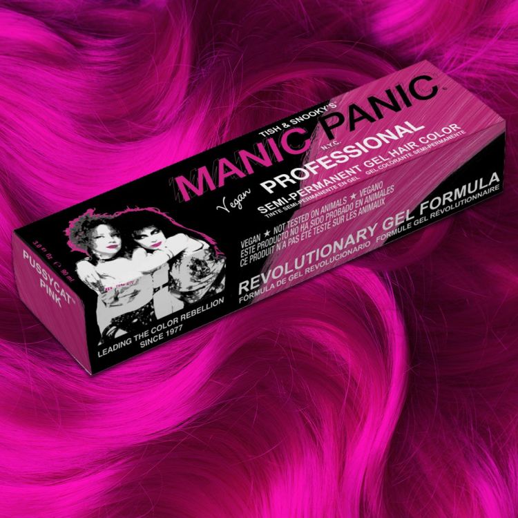 Краска для волос Manic Panic PUSSYCAT PINK™ - PROFESSIONAL GEL SEMI-PERMANENT HAIR COLOR Manic Panic SPP13008 Изображение 1