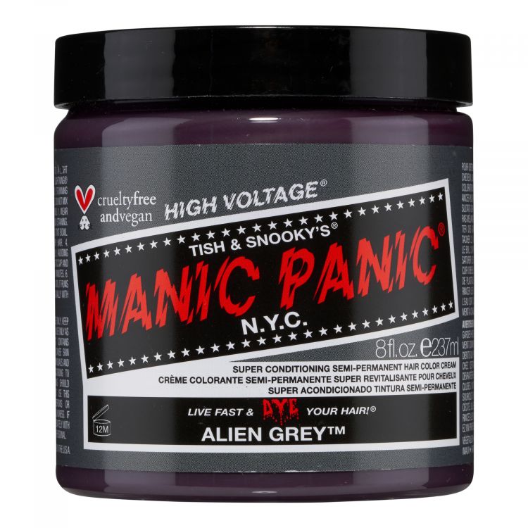 Серая краска для волос Manic Panic =Alien Grey 237 мл (большая банка) Manic Panic HCR81061 Изображение 1