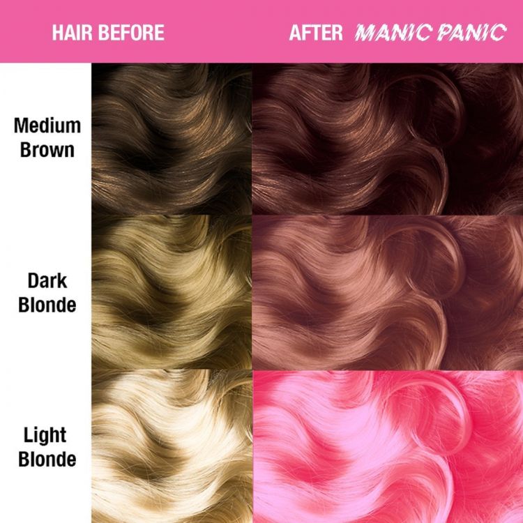 Розовая краска для волос Manic Panic =Cotton Candy™ Pink 237 мл (большая банка) Manic Panic HCR81004 Изображение 3