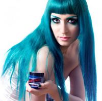 Сине бирюзовая краска для волос Manic Panic Voodoo Blue Manic Panic HCR11038 - маленькая картинка