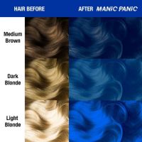 Синяя краска для волос Manic Panic Rockabilly™ Blue Manic Panic HCR11039 - маленькая картинка