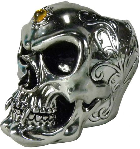Шкатулка Gothic Couture Large Skull Pot 14cm (P6) Nemesis NEM6406 Изображение 1