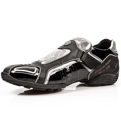 Ботинки ITALI NEGRO, CHAROL NEGRO, BOX PLANE, BOX PLANE, ABS NEGRO New Rock M.8163-S1 Изображение 4