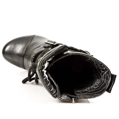 BOX NEGRO, PLATAFORMA ACERO TACON AGUJA New Rock M.5273-S1  7