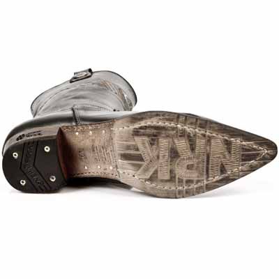  ITALI NEGRO, SUELA REVESS, SPAY, h B35V34 New Rock M.GY101-S2  6